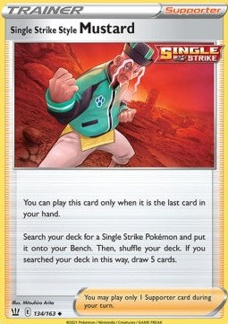 Single Strike Style Mustard⁣ - Battle Styles⁣ (Uncommon)⁣ [134]