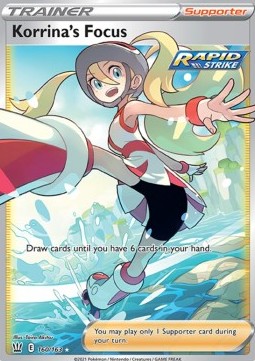 Korrina's Focus⁣ - Battle Styles⁣ (Ultra Rare)⁣ [160]