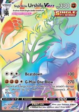 Single Strike Urshifu VMAX⁣ - Battle Styles⁣ (Secret Rare)⁣ [167]
