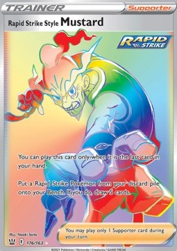 Rapid Strike Style Mustard⁣ - Battle Styles⁣ (Secret Rare)⁣ [176]