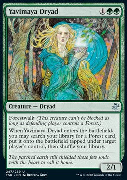 Yavimaya Dryad⁣ - Time Spiral Remastered⁣ (Uncommon)⁣ [247]