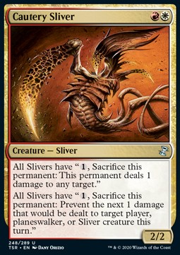 Cautery Sliver⁣ - Time Spiral Remastered⁣ (Uncommon)⁣ [248]