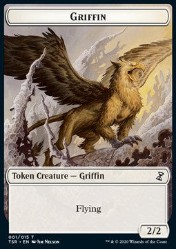 Griffin Token (White 2/2)⁣ - Time Spiral Remastered: Extras⁣ (Token)⁣ [T01]