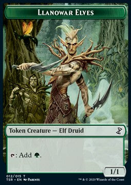Llanowar Elves Token (Green 1/1)⁣ - Time Spiral Remastered: Extras⁣ (Token)⁣ [T12]