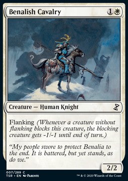 Benalish Cavalry⁣ - Time Spiral Remastered⁣ (Common)⁣ [7]