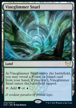 Vineglimmer Snarl⁣ - Strixhaven: School of Mages⁣ (Rare)⁣ [274]