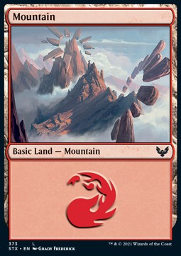 Mountain (V.2)⁣ - Strixhaven: School of Mages: Extras⁣ (Land)⁣ [373]