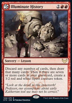 Illuminate History⁣ - Strixhaven: School of Mages⁣ (Rare)⁣ [108]