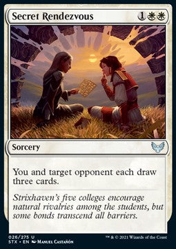 Secret Rendezvous⁣ - Strixhaven: School of Mages⁣ (Uncommon)⁣ [26]