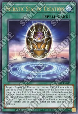 Hieratic Seal of Creation⁣ - Ghosts From the Past⁣ (Ultra Rare)⁣ [005]
