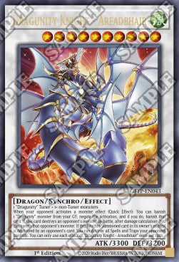 Dragunity Knight - Areadbhair⁣ - Ghosts From the Past⁣ (Ultra Rare)⁣ [043]