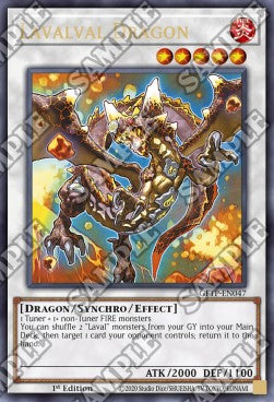 Lavalval Dragon⁣ - Ghosts From the Past⁣ (Ultra Rare)⁣ [047]