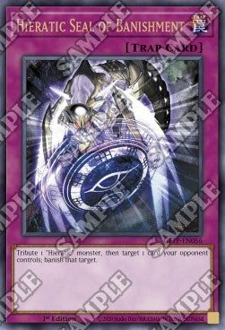 Hieratic Seal of Banishment⁣ - Ghosts From the Past⁣ (Ultra Rare)⁣ [056]