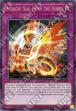 Hieratic Seal From the Ashes⁣ - Ghosts From the Past⁣ (Ultra Rare)⁣ [058]