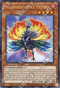 Salamangreat Fowl⁣ - Ghosts From the Past⁣ (Ultra Rare)⁣ [092]