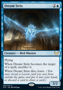 Dream Strix⁣ - Strixhaven: School of Mages⁣ (Rare)⁣ [42]