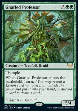 Gnarled Professor⁣ - Strixhaven: School of Mages⁣ (Rare)⁣ [133]