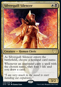 Silverquill Silencer⁣ - Strixhaven: School of Mages⁣ (Rare)⁣ [234]