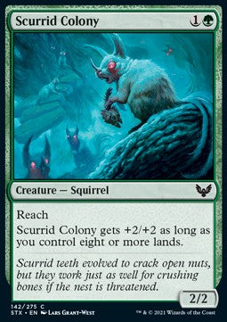 Scurrid Colony⁣ - Strixhaven: School of Mages⁣ (Common)⁣ [142]