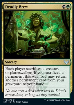 Deadly Brew⁣ - Strixhaven: School of Mages⁣ (Uncommon)⁣ [176]
