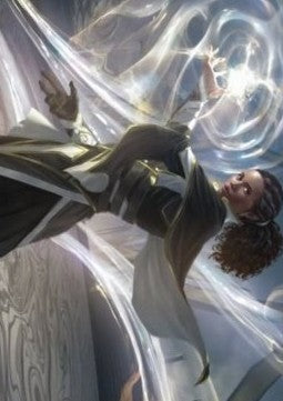 Art Series: Clever Lumimancer (V.1)⁣ - Strixhaven: School of Mages: Extras⁣ (Tip Card)⁣ [A02]