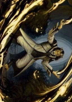 Art Series: Leonin Lightscribe (V.1)⁣ - Strixhaven: School of Mages: Extras⁣ (Tip Card)⁣ [A03]