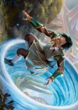 Art Series: Vortex Runner (V.1)⁣ - Strixhaven: School of Mages: Extras⁣ (Tip Card)⁣ [A06]