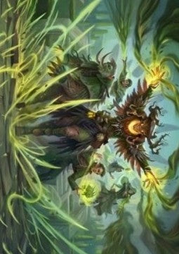 Art Series: Witherbloom Command (V.1)⁣ - Strixhaven: School of Mages: Extras⁣ (Tip Card)⁣ [A45]