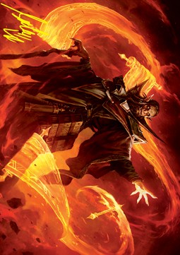 Art Series: Plargg, Dean of Chaos (V.2)⁣ - Strixhaven: School of Mages: Extras⁣ (Tip Card)⁣ [A53]