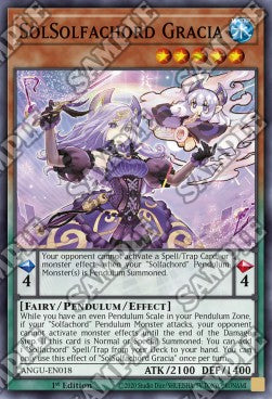 SolSolfachord Gracia (V.1 - Super Rare)⁣ - Ancient Guardians⁣ (Super Rare)⁣ [018]