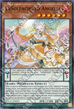LaSolfachord Angelia⁣ - Ancient Guardians⁣ (Super Rare)⁣ [019]