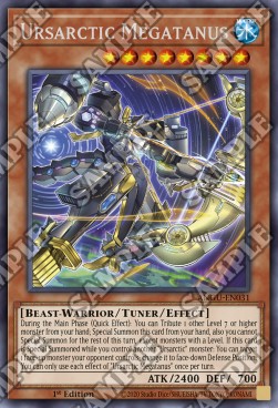 Ursarctic Megatanus⁣ - Ancient Guardians⁣ (Rare)⁣ [031]