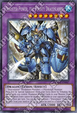 Dinoster Power, the Mighty Dracoslayer⁣ - Ancient Guardians⁣ (Rare)⁣ [047]