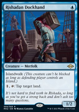 Rishadan Dockhand⁣ - Modern Horizons 2⁣ (Rare)⁣ [59]
