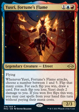 Yusri, Fortune's Flame⁣ - Modern Horizons 2⁣ (Rare)⁣ [218]