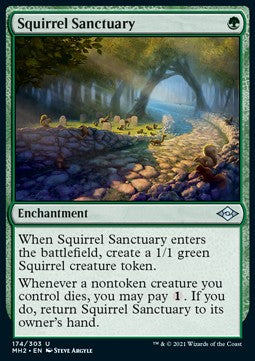 Squirrel Sanctuary⁣ - Modern Horizons 2⁣ (Uncommon)⁣ [174]