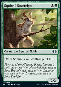 Squirrel Sovereign⁣ - Modern Horizons 2⁣ (Uncommon)⁣ [175]