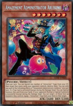Amazement Administrator Arlekino⁣ - Lightning Overdrive⁣ (Secret Rare)⁣ [006]