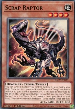 Scrap Raptor⁣ - Lightning Overdrive⁣ (Common)⁣ [021]