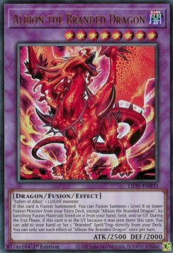Albion the Branded Dragon⁣ - Lightning Overdrive⁣ (Ultra Rare)⁣ [033]
