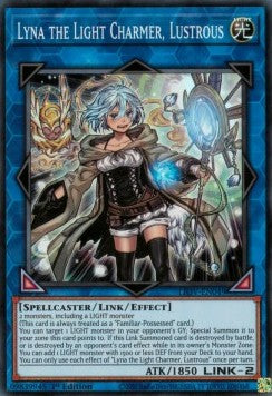 Lyna the Light Charmer, Lustrous (V.1 - Super Rare)⁣ - Lightning Overdrive⁣ (Super Rare)⁣ [049]