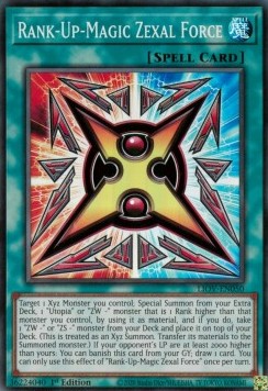 Rank-Up-Magic Zexal Force⁣ - Lightning Overdrive⁣ (Super Rare)⁣ [050]