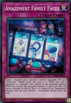 Amazement Family Faces⁣ - Lightning Overdrive⁣ (Super Rare)⁣ [070]