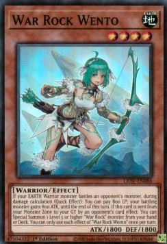 War Rock Wento⁣ - Lightning Overdrive⁣ (Super Rare)⁣ [086]