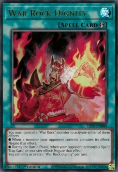War Rock Dignity⁣ - Lightning Overdrive⁣ (Ultra Rare)⁣ [089]