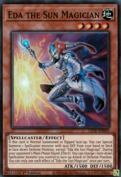 Eda the Sun Magician⁣ - Lightning Overdrive⁣ (Super Rare)⁣ [093]