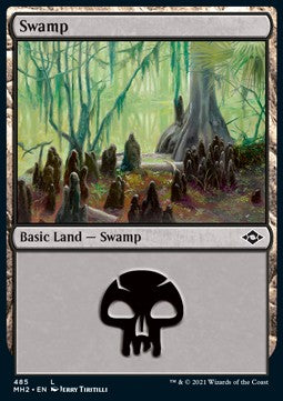 Swamp (V.1)⁣ - Modern Horizons 2: Extras⁣ (Land)⁣ [485]
