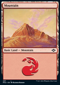 Mountain (V.1)⁣ - Modern Horizons 2: Extras⁣ (Land)⁣ [487]