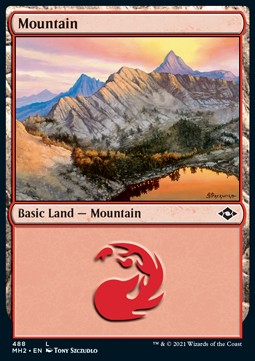 Mountain (V.3)⁣ - Modern Horizons 2: Extras⁣ (Land)⁣ [488]