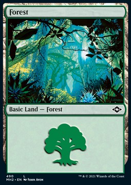 Forest (V.3)⁣ - Modern Horizons 2: Extras⁣ (Land)⁣ [490]